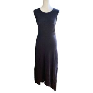Standard James Perse Charcoal Gray Cotton Blend Dress Capsule Minimalist‎ Size 1